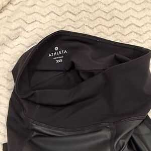 Athleta Chic Black High-Waisted Leggings